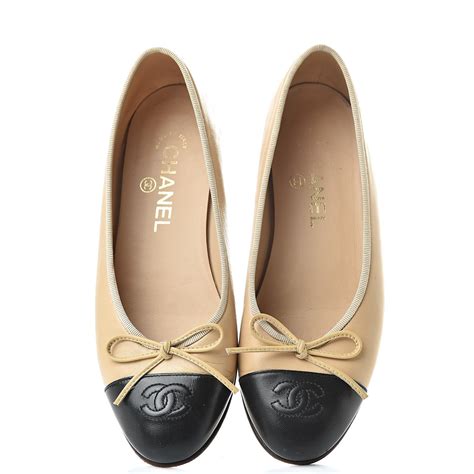 chanel ballerina prijs|Chanel ballerinas beige.